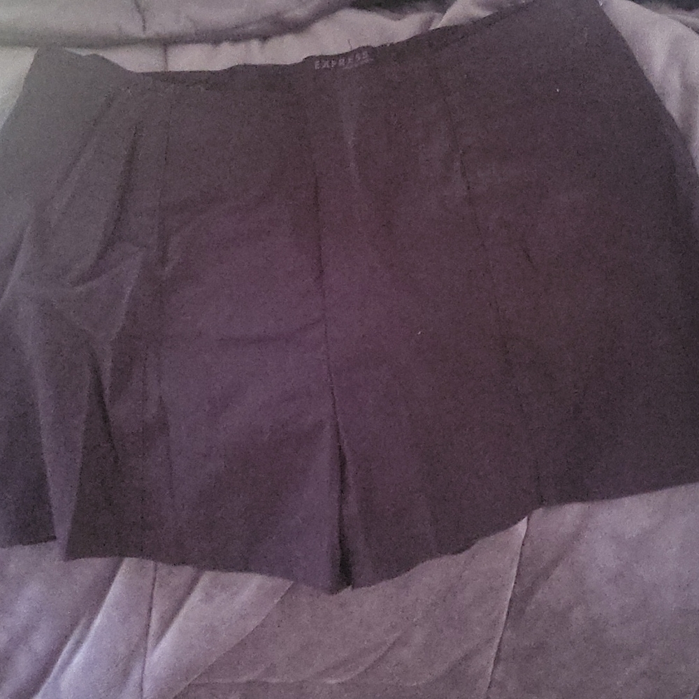 Express black shorts